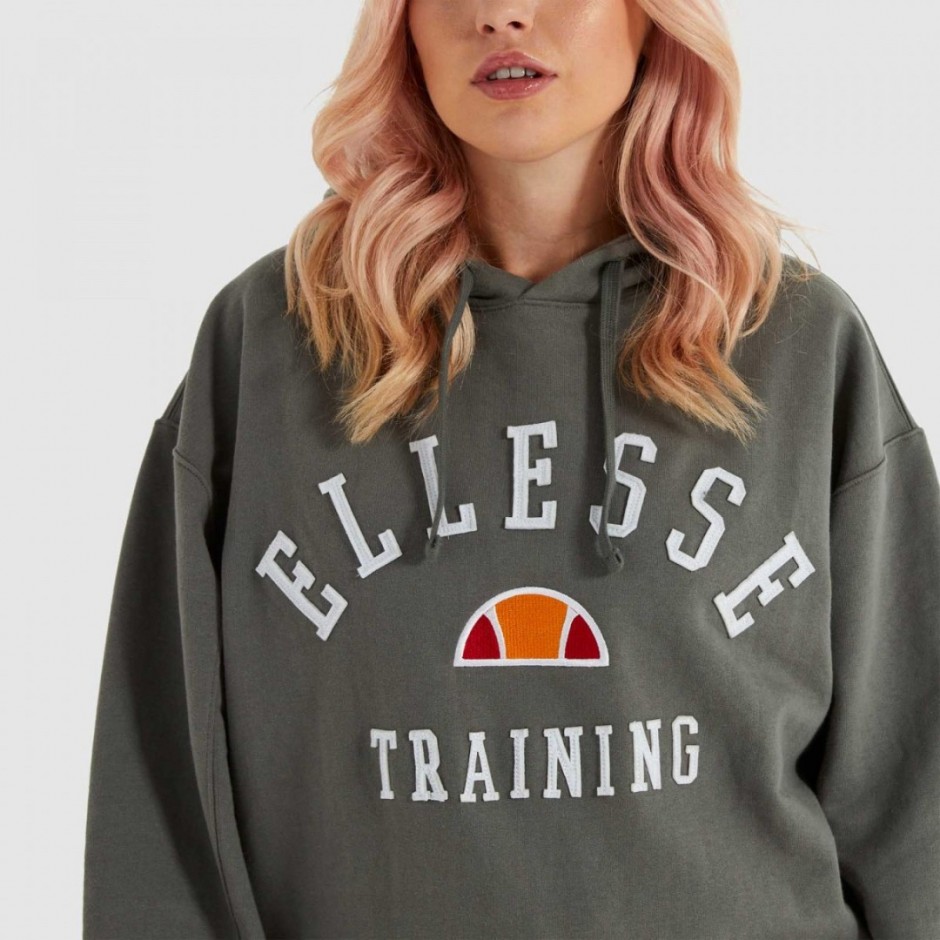 ELLESSE GIOVANE CROP HOODY SGP15912-103 Coal