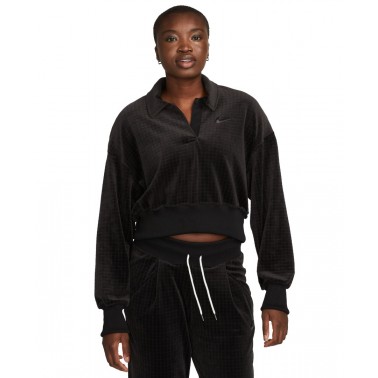 NIKE W NSW VLR POLO A1 Μαύρο