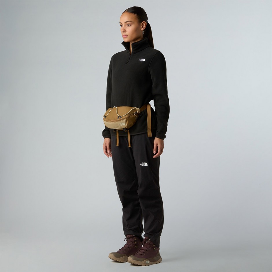 Γυναικεία Μακρυμάνικη Μπλούζα Μαύρη - The North Face Glacier 1/4 Zip Fleece