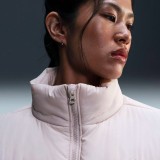 Γυναικείο Αμάνικο Μπουφάν Εκρού - Nike Sportswear Classic Puffer Εικόνα 3