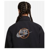 NIKE W NSW JKT REV HZ LW SU DX2321-010 Black Image 2