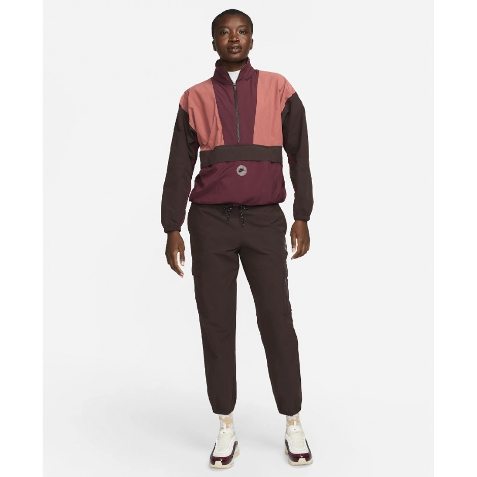 Γυναικείο Μπουφάν NIKE W NSW JKT REV HZ LW SU Μπορντό