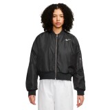 NIKE W NSW FAUX FUR BOMBEER FB8692-010 Black Image 