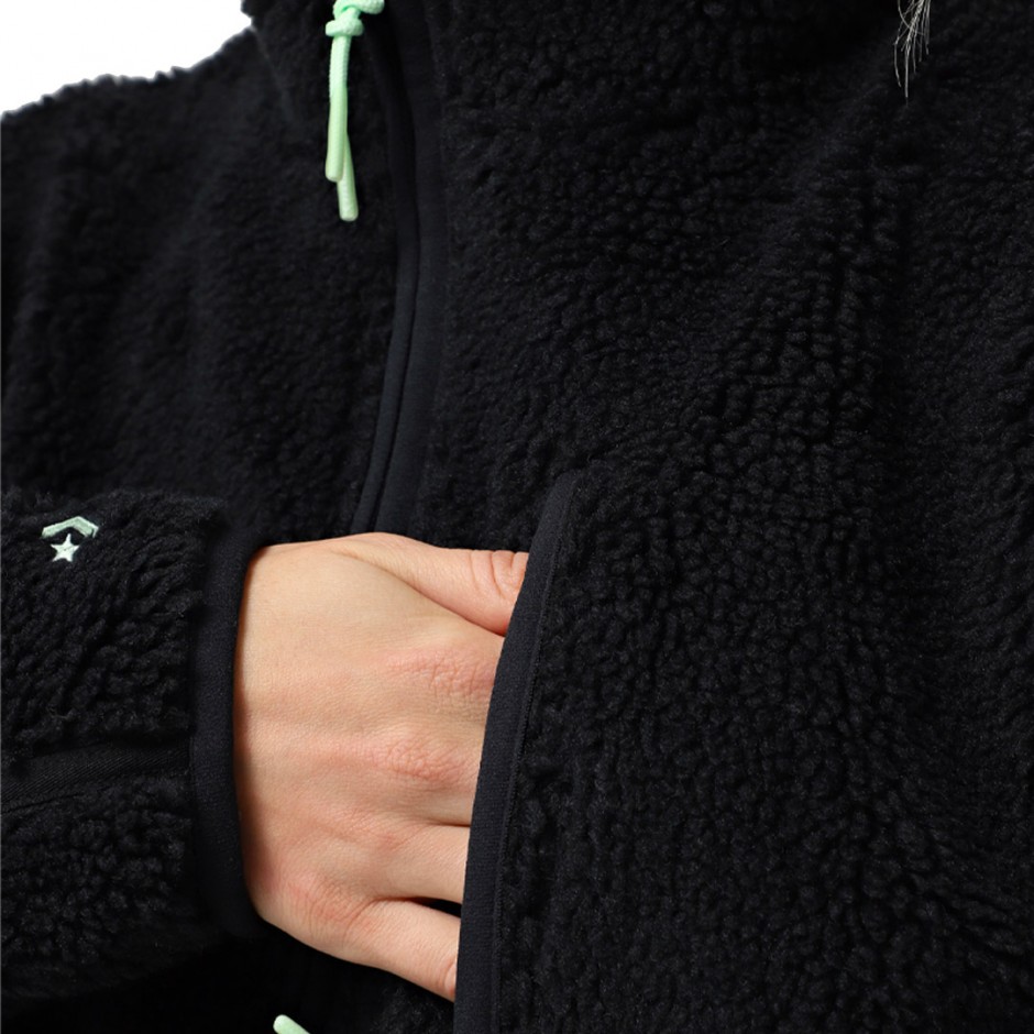CONVERSE SHERPA HALF ZIP 10026147-A02 Black