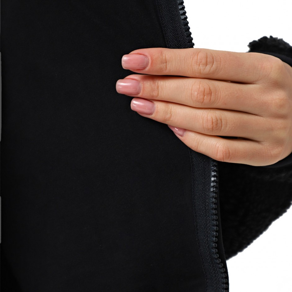 CONVERSE SHERPA HALF ZIP 10026147-A02 Black