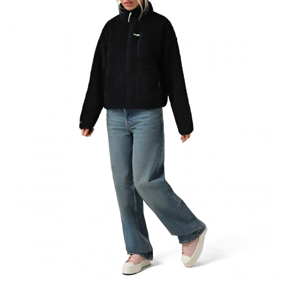 CONVERSE SHERPA HALF ZIP 10026147-A02 Black
