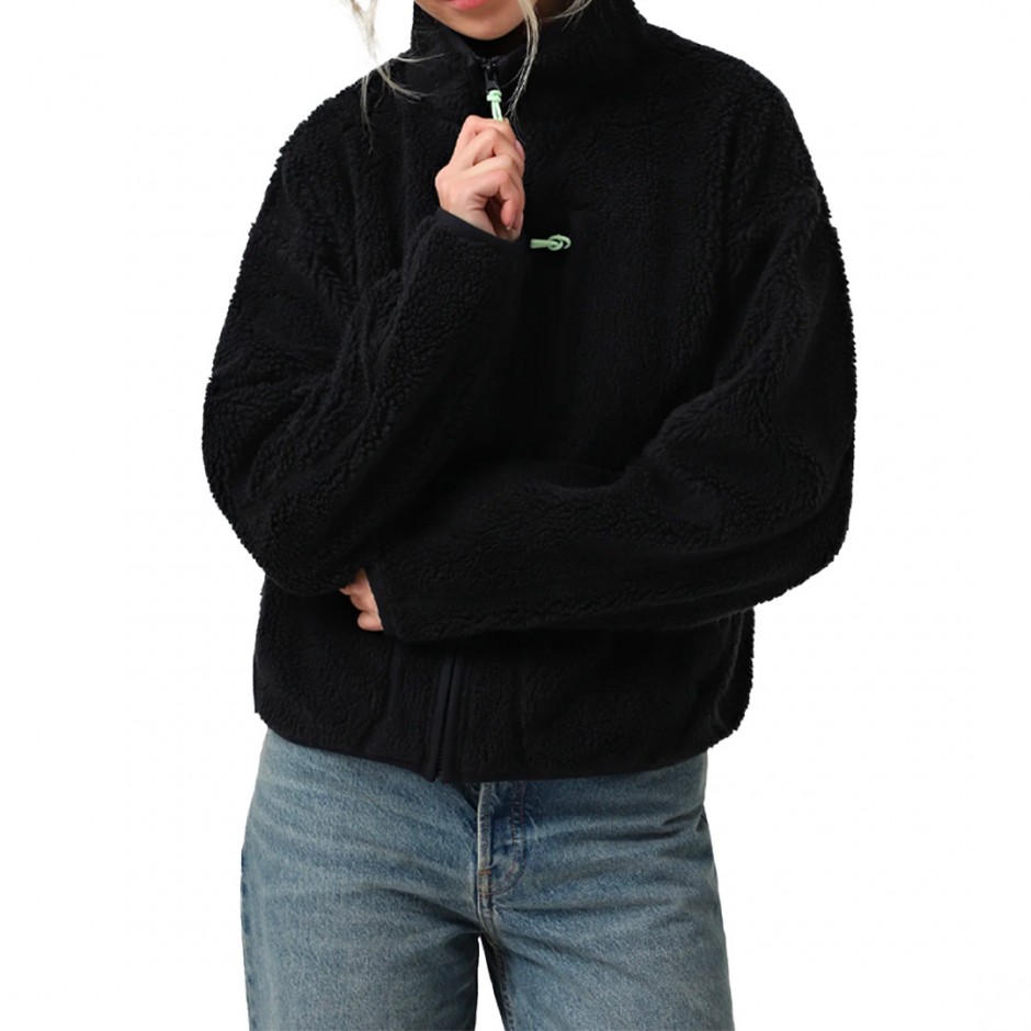 CONVERSE SHERPA HALF ZIP 10026147-A02 Black
