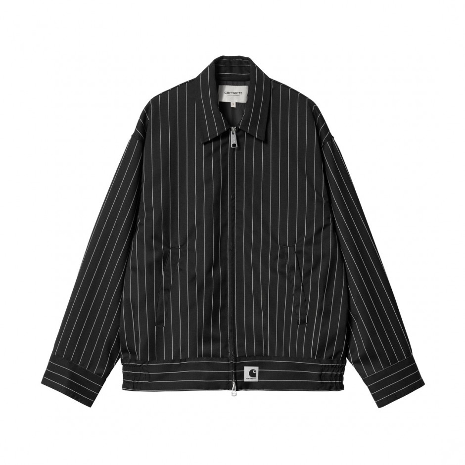 CARHARTT W SEATON JACKET I034449-2MBXX Black