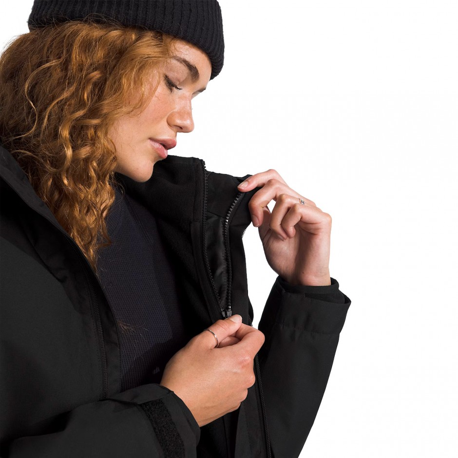 Women's Jacket Black - The North Face Quest Triclimate 3-in-1