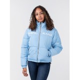 KARL KANI RETRO REVIRSIBLE PUFFER JACKET KW223-042-1-LIGHT BLUE Colorful Image 4