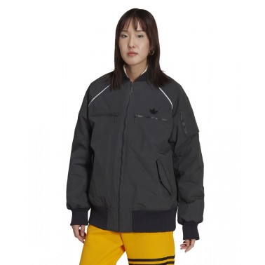 Γυναικείο Μπουφάν adidas Originals BOMBER Ανθρακί HK5233 