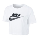 Nike Sportswear Essential Λευκό - Γυναικεία Κοντομάνικη Μπλούζα Εικόνα 1