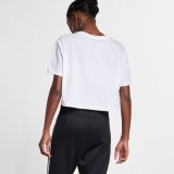Nike Sportswear Essential Λευκό - Γυναικεία Κοντομάνικη Μπλούζα Εικόνα 3