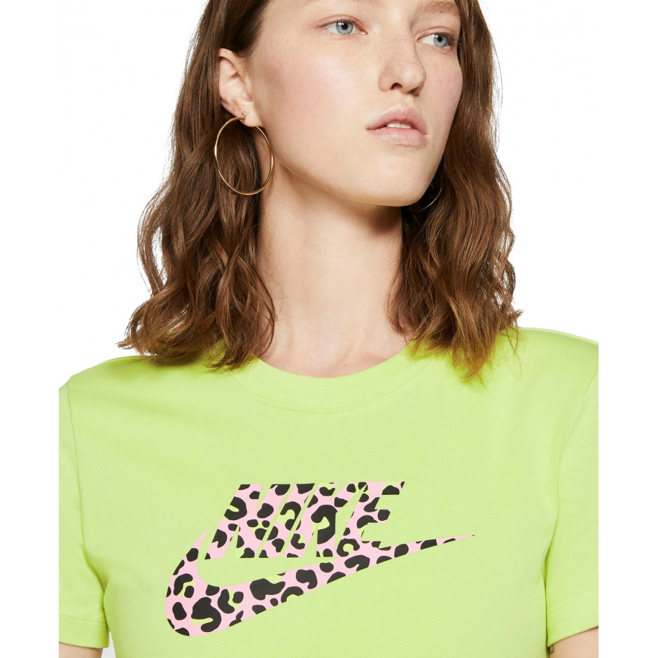 NIKE W NSW PRNT PACK SS TEE CW2499-367 Λαχανί
