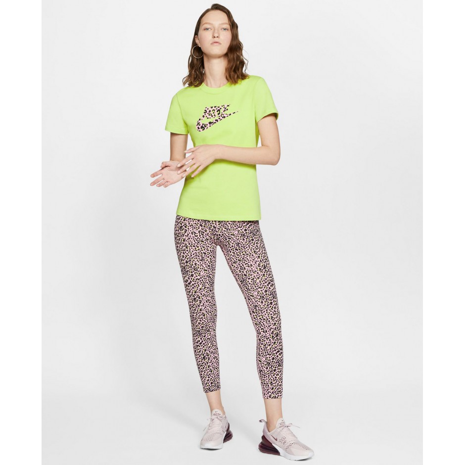 NIKE W NSW PRNT PACK SS TEE CW2499-367 Λαχανί