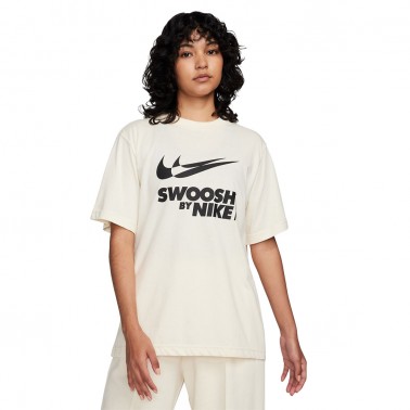 Nike Sportswear Εκρού - Γυναικείο T-Shirt