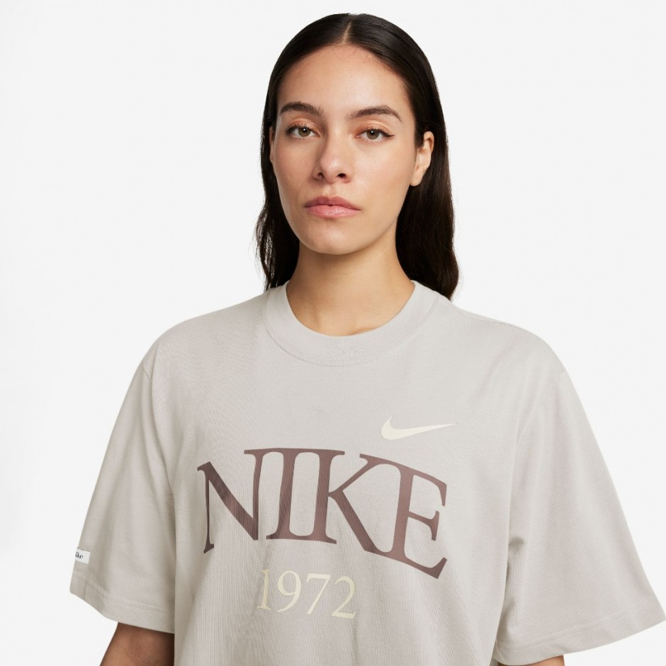 Γυναικείο T-Shirt Εκρού - Nike Sportswear Classic 