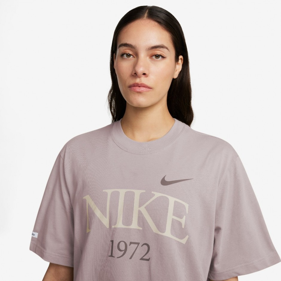 Γυναικείο T-Shirt Λιλά - Nike Sportswear Classic