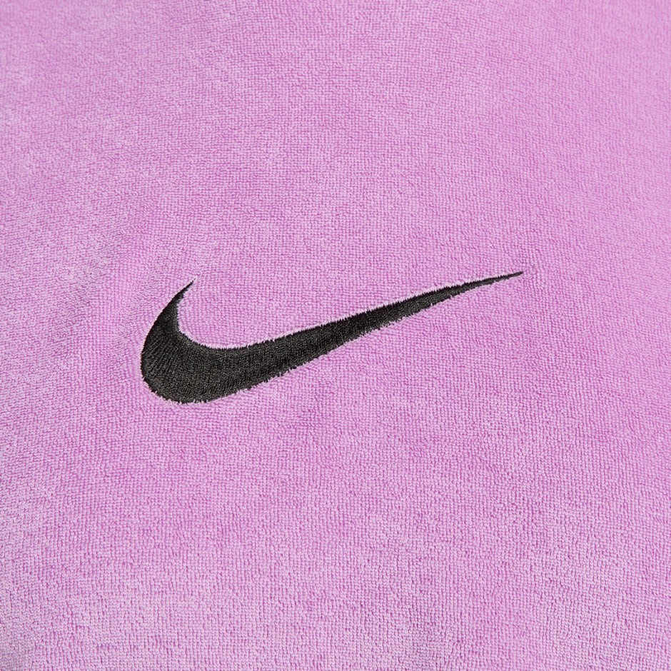 NIKE W NSW MOCK SS TEE TRRY MS FJ4894-532 Purple