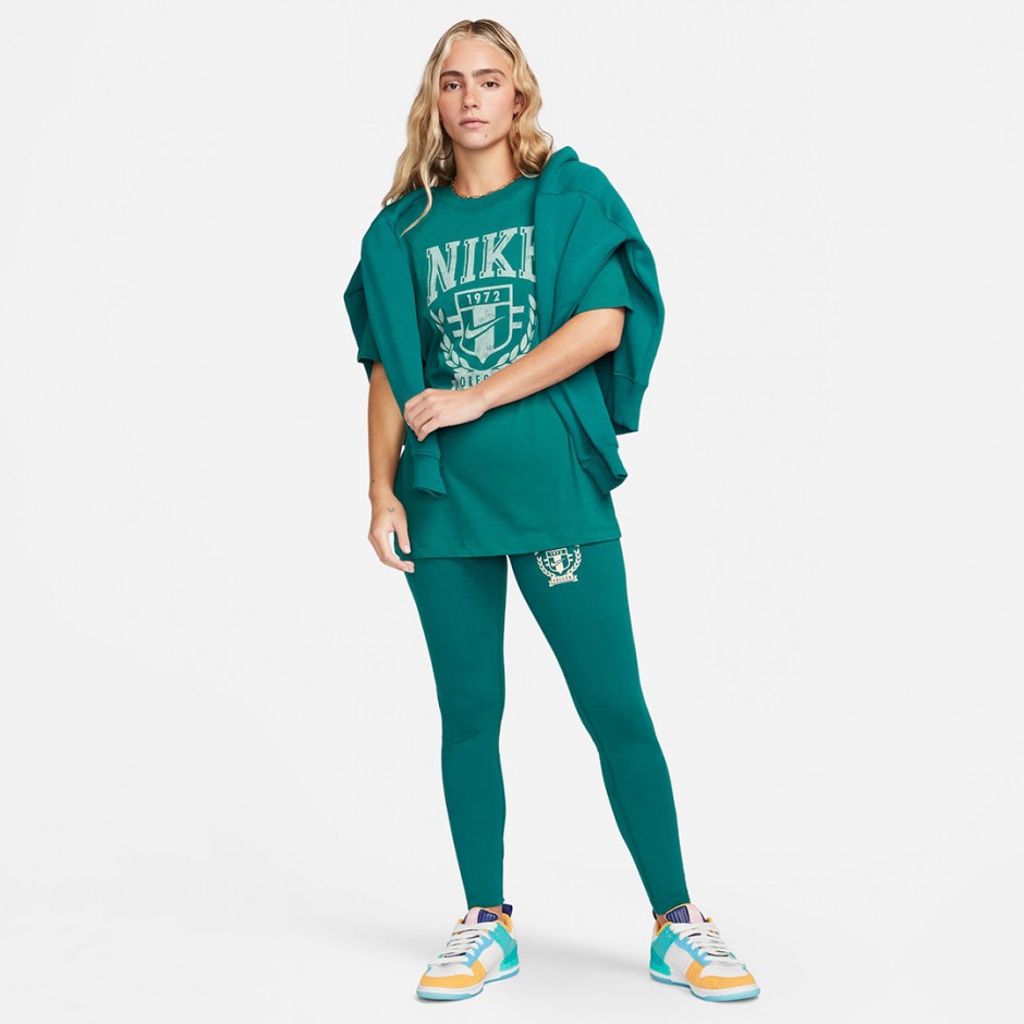 Γυναικείο T-Shirt Πετρόλ - Nike Sportswear