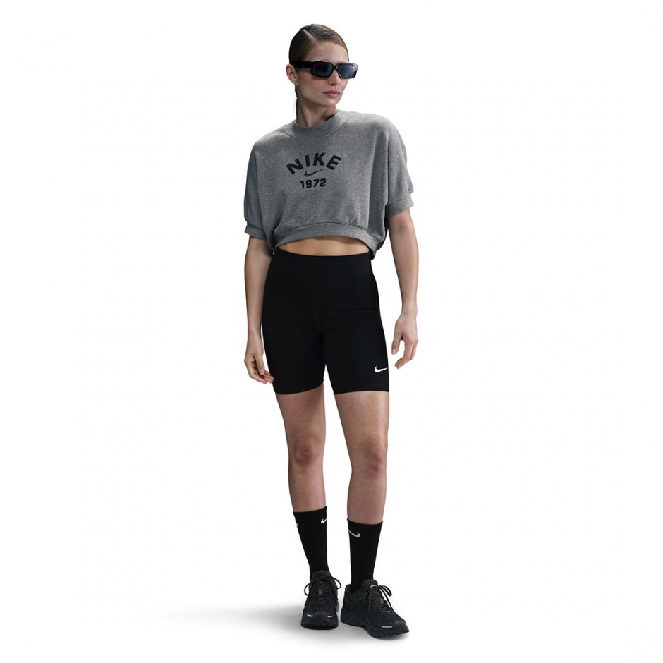 Γυναικείο Crop Top Γκρι - Nike Sportswear Collection