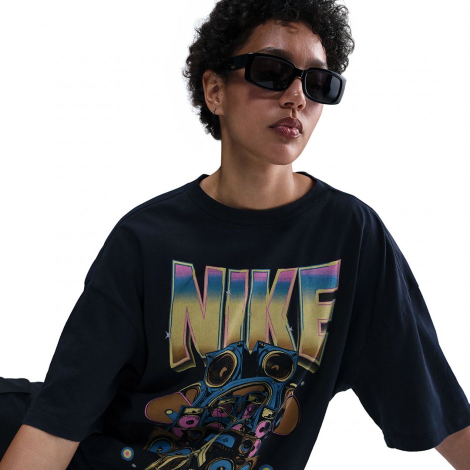 Γυναικείο T-Shirt Μαύρο - Nike Sportswear