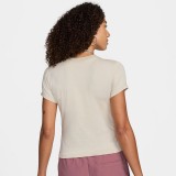 Γυναικείο T-Shirt Εκρού - Nike Sportswear Chill Knit Εικόνα 0