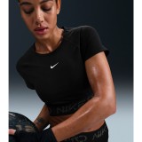 Γυναικείο T-Shirt Προπόνησης Μαύρο - Nike Pro  Εικόνα 1