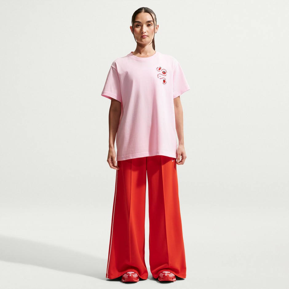 Women's T-Shirt Pink - Nike Sportswear Classic