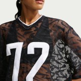 NIKE W NK CHILL WVN LACE JERSEY IM8387-010 Μαύρο Εικόνα 1
