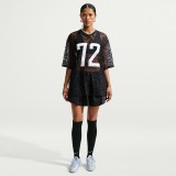NIKE W NK CHILL WVN LACE JERSEY IM8387-010 Μαύρο Εικόνα 3