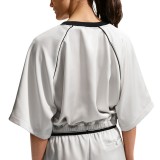 NIKE SPORTSWEAR OVERSIZED SATIN TOP IH1330-072 Ecru Image 2
