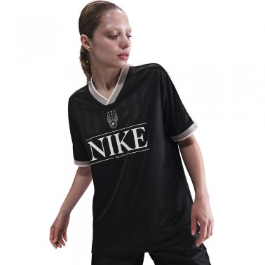 Γυναικεία Φανέλα Μαύρη - Nike Sportswear V-Neck Jersey