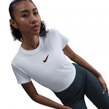 Γυναικείο T-Shirt Λευκό - Nike Sportswear Chill Knit