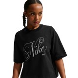 Women's T-Shirt Black - Nike Sportswear Image 
