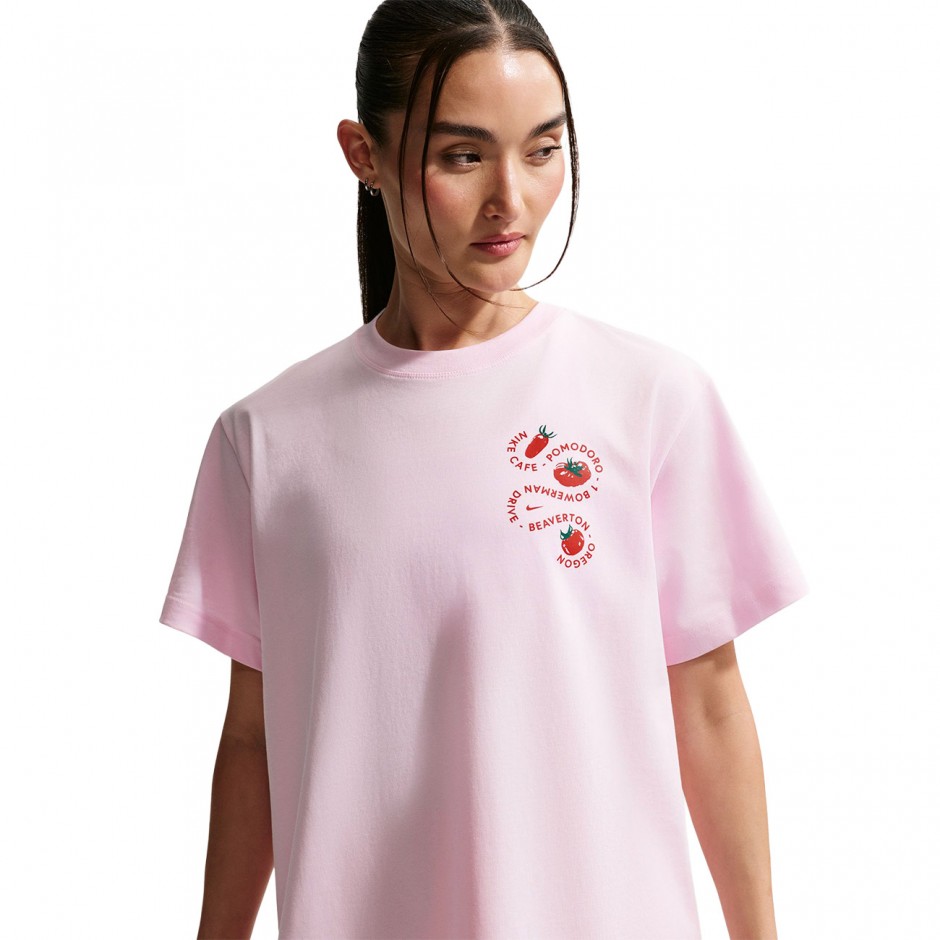 Women's T-Shirt Pink - Nike Sportswear Classic