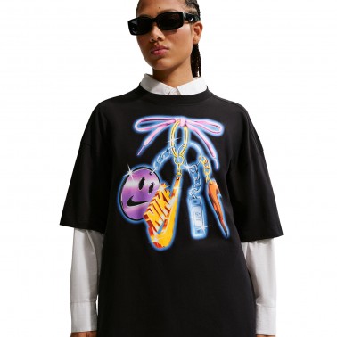Γυναικείο T-Shirt Μαύρο - Nike Sportswear Classic