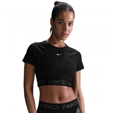 Γυναικείο T-Shirt Προπόνησης Μαύρο - Nike Pro 