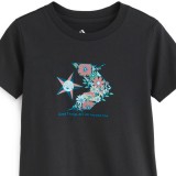 Γυναικείο T-Shirt Μαύρο - Converse Nature Star Chevron Εικόνα 0