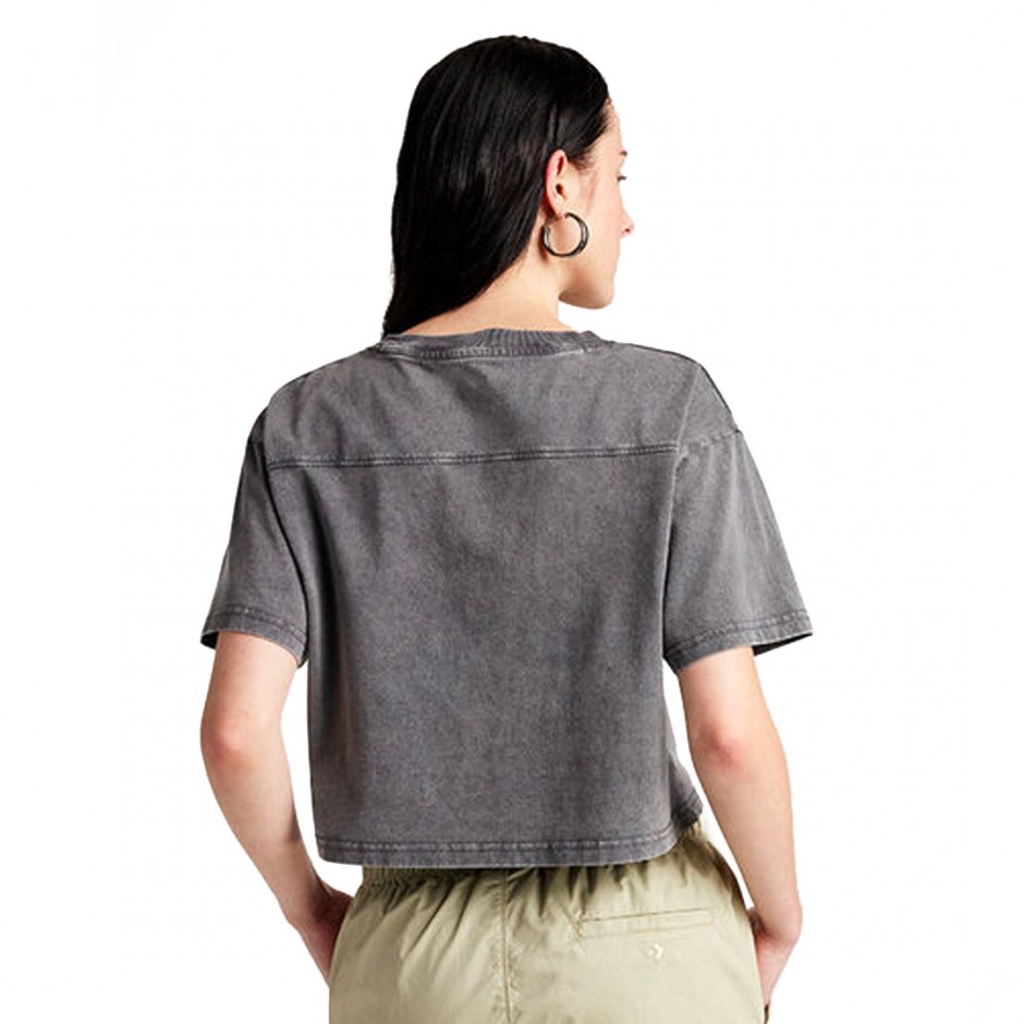 CONVERSE MYSTIC ROSE BOXY T-SHIRT 10027762-A01 Coal