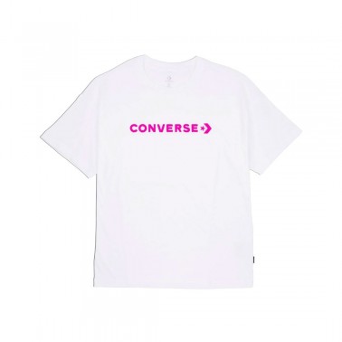 CONVERSE OVERSIZED WORDMARK T-SHIRT 10026044-A05 White