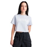 CONVERSE CROPPED COLLEGIATE CROPPED T-SHIRT 10026367-A04 Lilac Image 