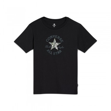 CONVERSE FLORAL CHUCK TAYLOR T-SHIRT 10027751-A02 Black