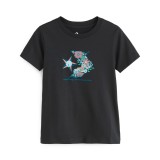 Γυναικείο T-Shirt Μαύρο - Converse Nature Star Chevron Εικόνα 