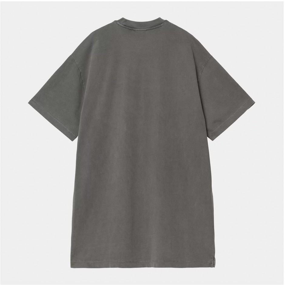CARHARTT WIP W' S/S NELSON GRAND ORGANIC COTTON I034621-87GD Coal