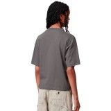 CARHARTT WIP W S/S CHESTER T-SHIRT I030656-33CXX Coal Image 0