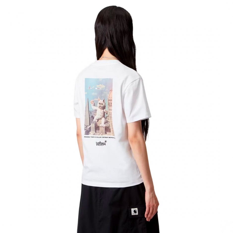 CARHARTT WIP W S/S WIPTOPIA T-SHIRT I035496-02XX White