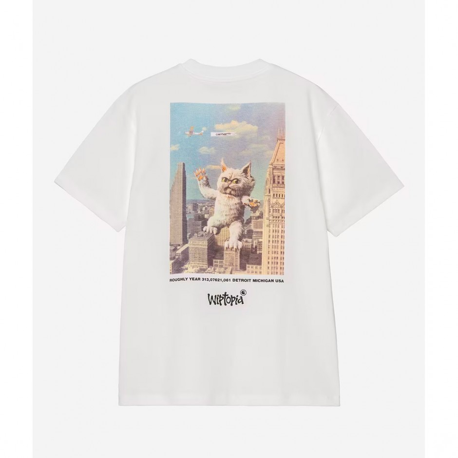 CARHARTT WIP W S/S WIPTOPIA T-SHIRT I035496-02XX White