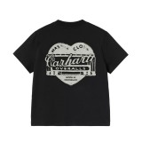CARHARTT WIP W S/S GARBLE T-SHIRT I036031-89XX Black Image 0
