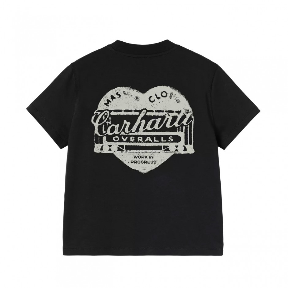 CARHARTT WIP W S/S GARBLE T-SHIRT I036031-89XX Black